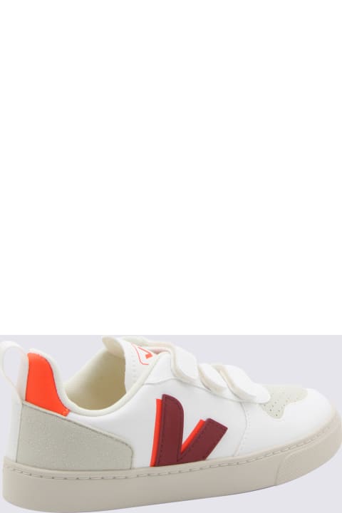 Veja Shoes for Boys Veja Multicolour V-10 Velcro Sneakers
