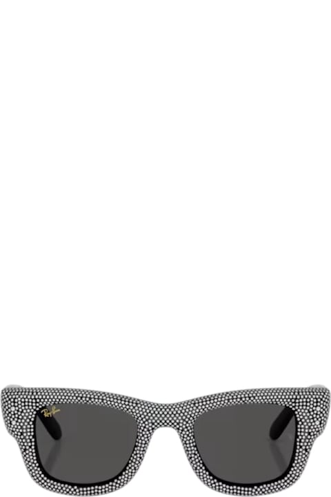 Ray-Ban لـ Kids Ray-Ban Ray Ban Wayfarer Puffer Rb4940bp - Black / Gray Sunglasses