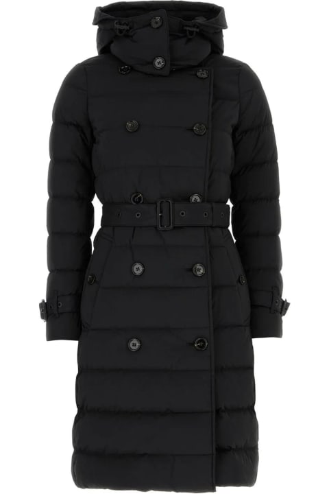 Burberry for Women Burberry Black Stretch Nylon Padded Jacket