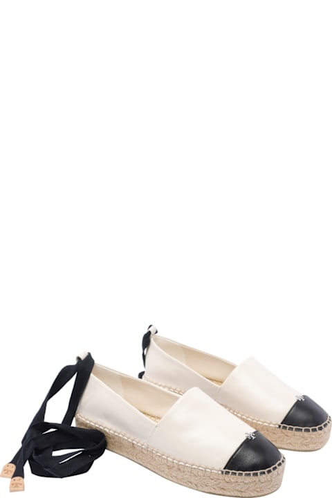 Tory Burch for Kids Tory Burch Cap-toe Espadrille