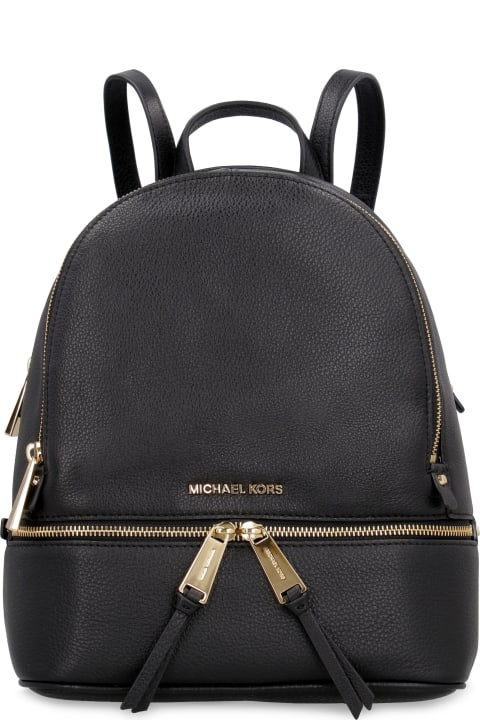 Backpacks for Women MICHAEL Michael Kors Rhea Leather Medium Backpack