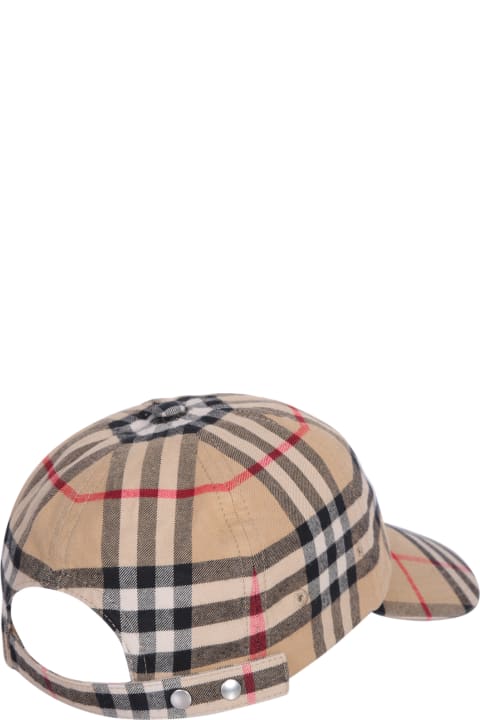 Hats for Women Burberry Check Cap