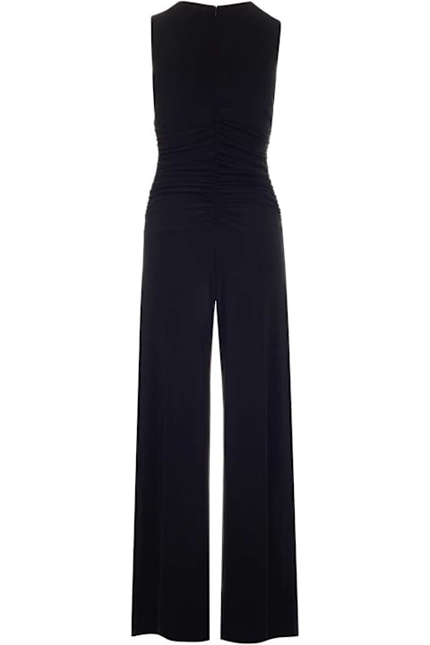 Norma Kamali for Women Norma Kamali Black Sleeveless Jumpsuit