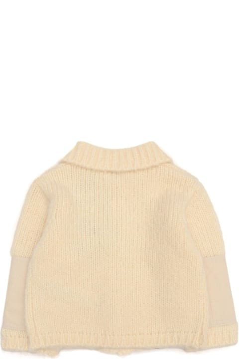 Burberry Sweaters & Sweatshirts for Baby Girls Burberry Single-breasted Knitted Cardigan