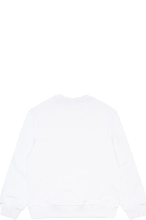 Fashion for Men Dsquared2 D2s718u Relax Sweat-shirt Dsquared Crew-neck, Long-sleeved, Cotton Sweatshirt With Elastic On Neck, Hem And Cuffs. Fit: Relaxed Fit, Regular. The Garm