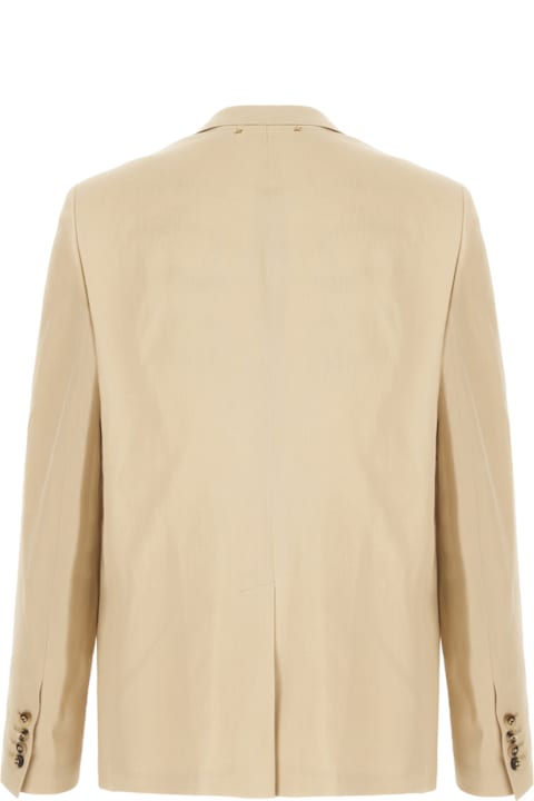 Golden Goose for Men Golden Goose Beige Wool Blend Blazer