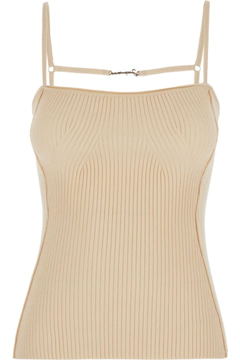 Jacquemus for Women Jacquemus Ribbed Singlet Top