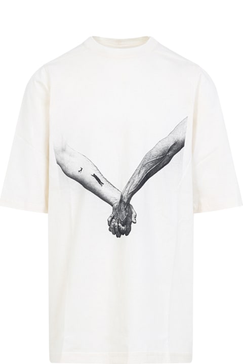 Rick Owens Clothing Sale for Men Rick Owens Jumbo Short Sleeves T-shirt