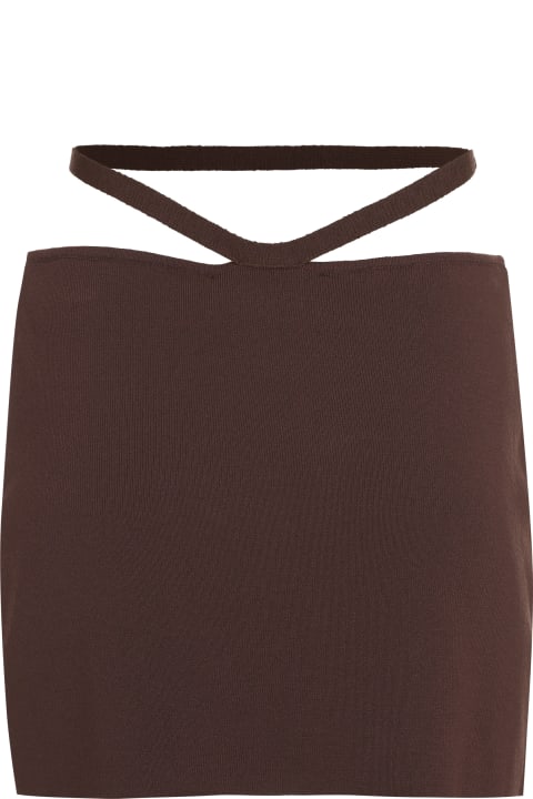 Homeware ANDREĀDAMO Knitted Mini Skirt