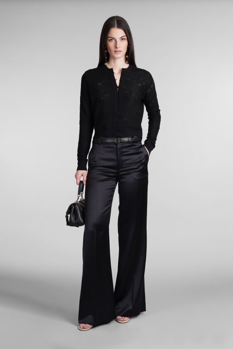 Chloé for Women Chloé Cardigan In Black Wool