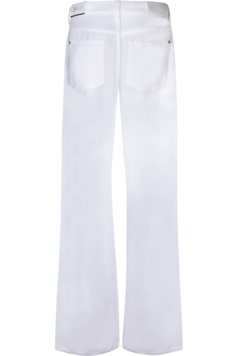 7 For All Mankind Clothing for Women 7 For All Mankind Tess Tencel White Jeans