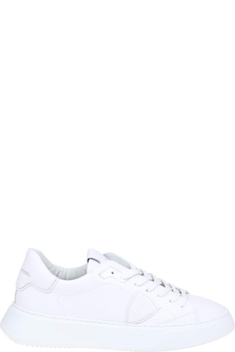 Philippe Model for Men Philippe Model Temple Sneakers In White Leather