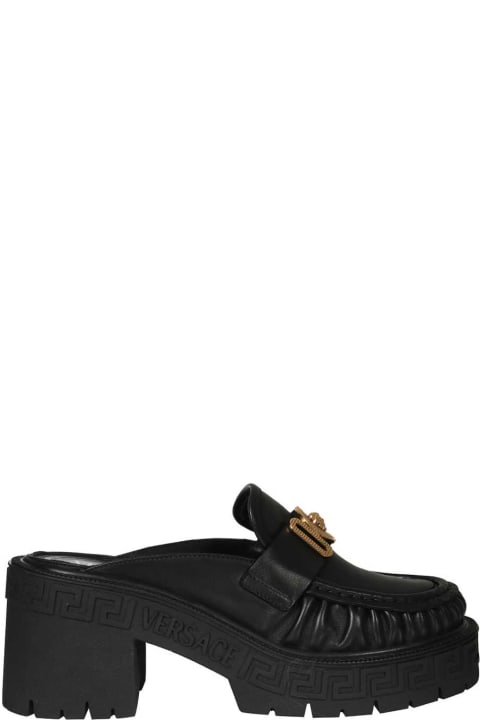 Fashion for Women Versace Leather Mules