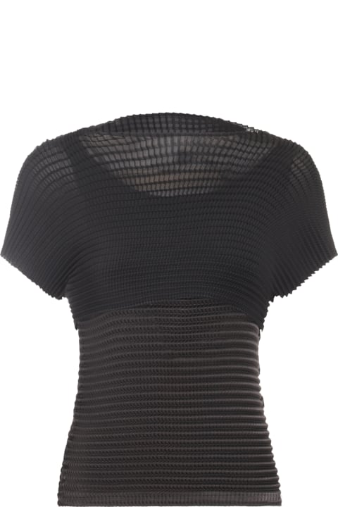 Quiet Luxury for Women Issey Miyake Black Shirt