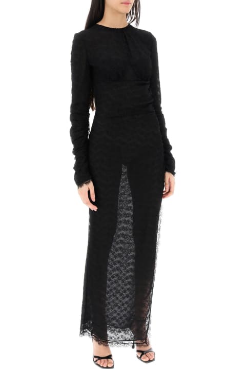 Fashion for Women Alessandra Rich Long Lace Gown