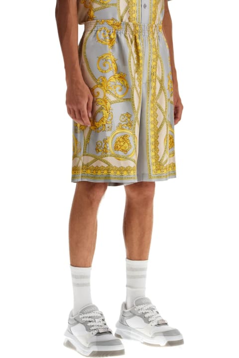 Versace Pants for Men Versace Silk Bermuda Shorts 'cup Of