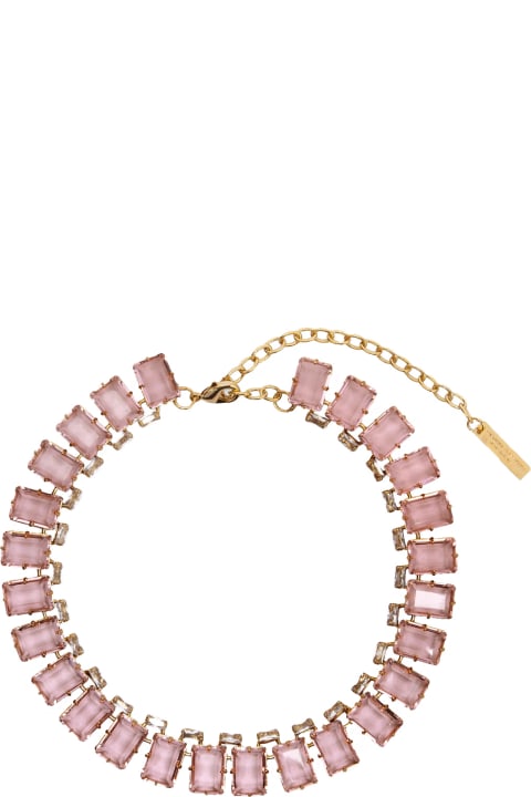 Ermanno Scervino Necklaces for Women Ermanno Scervino Necklace With Pink Stones
