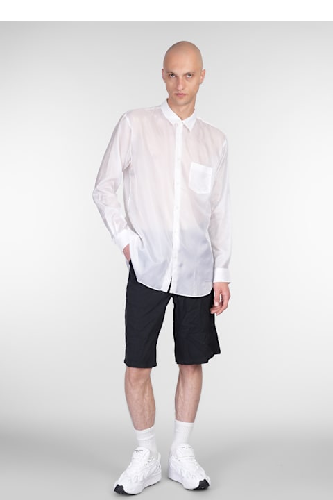 Comme des Garçons Shirt for Men Comme des Garçons Shirt Shirt In White Polyamide Polyester