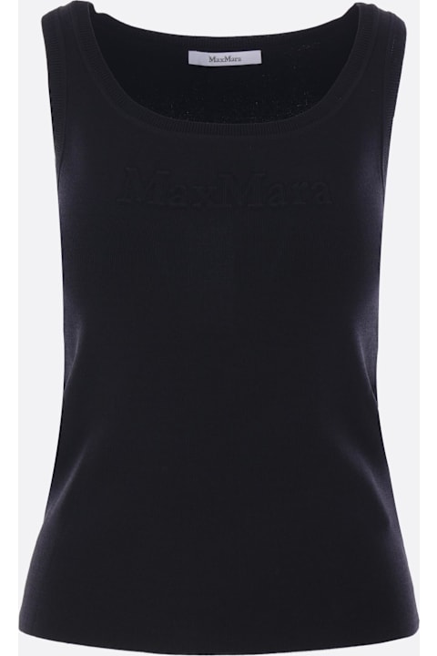 Max Mara Pentola Tank Top In Ribbed Knit