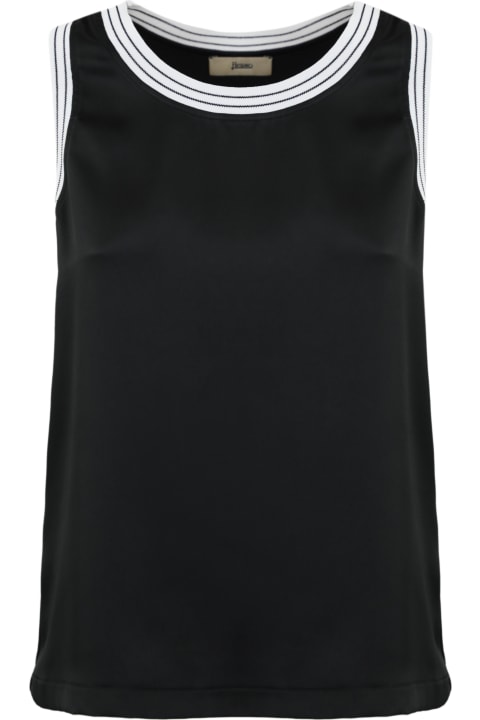 Clothing for Women Herno Tank Top In Technical Fabric