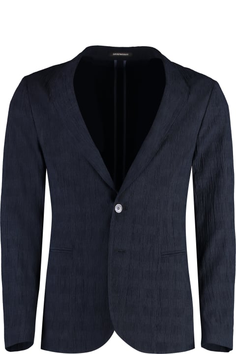 Emporio Armani Coats & Jackets for Men Emporio Armani Single-breasted Two-button Jacket