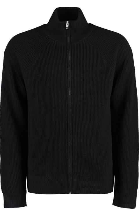 Isabel Marant Sweaters for Men Isabel Marant Benett High Collar Zipped Cardigan