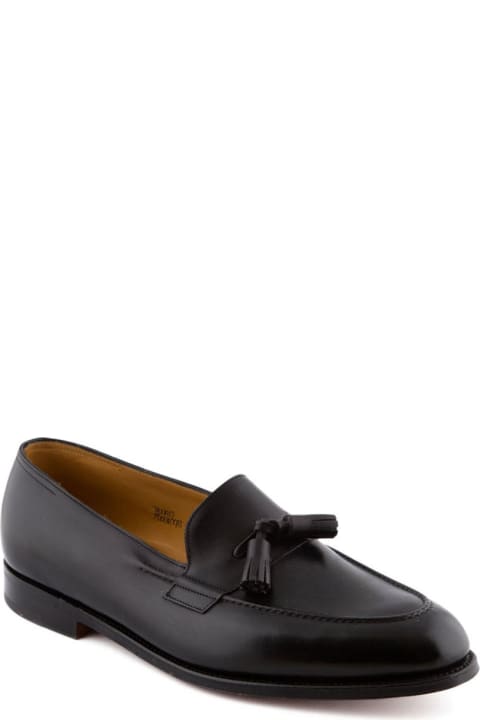 John Lobb Shoes for Men John Lobb Truro Black Museum Calf Tassel Loafer