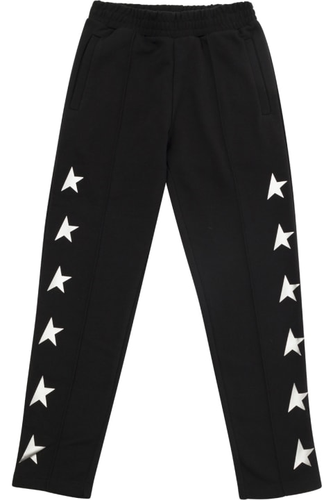 Bottoms for Boys Golden Goose Star / Boy's Jogging Pants Tapared Leg / Multistar Printed Include Cod Gyp