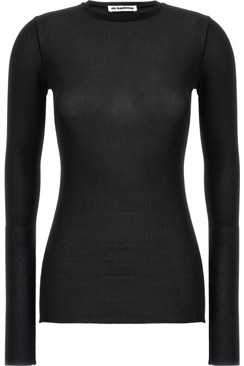 Jil Sander for Women Jil Sander Silk Mesh Top