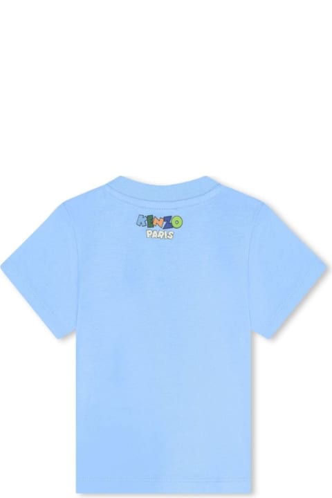 Topwear for Baby Boys Kenzo Kids T-shirt Con Stampa