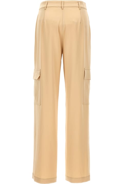 MICHAEL Michael Kors Pants & Shorts for Women MICHAEL Michael Kors Satin Cargo Pants