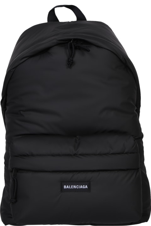 Explorer Backpack In Black Polyamide