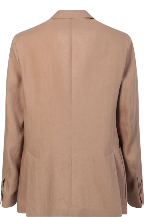 Coats & Jackets for Men Paul Smith Tailored-fit Linen Patch-pocket Blazer