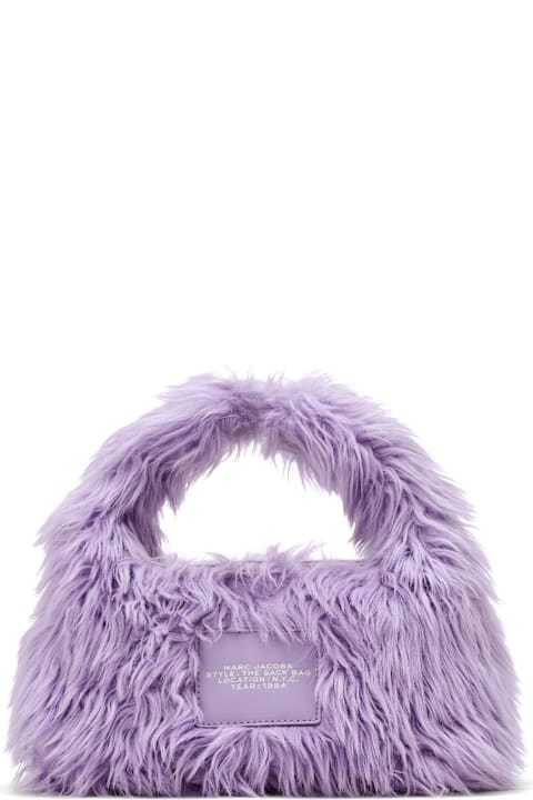 Marc Jacobs Bags for Women Marc Jacobs The Sack Logo Detailed Tote Bag