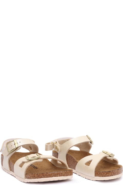 Homeware Birkenstock Rio Hl Kids Graceful Pearl White, Birko Flor