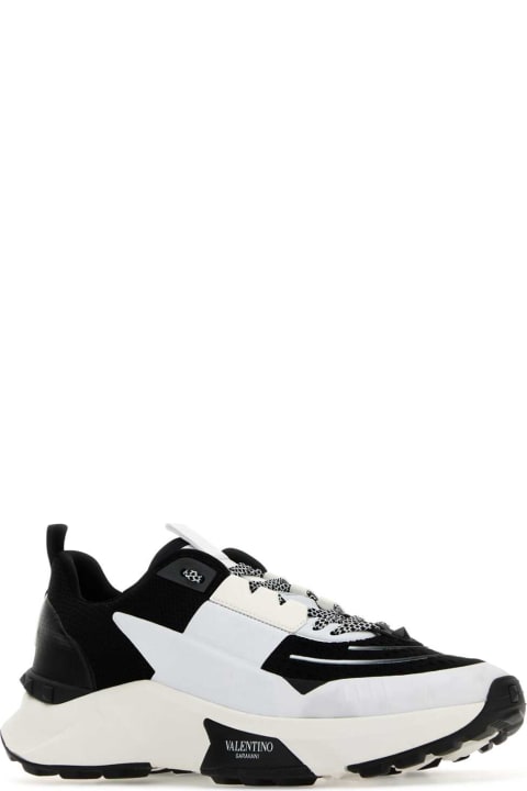 Sneakers for Men Valentino Garavani Two-tone Fabric And Mesh True Act Sneakers