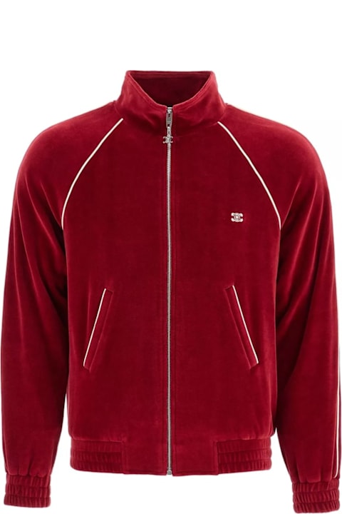 Celine for Men Celine Triomphe Velvet Swetshirt