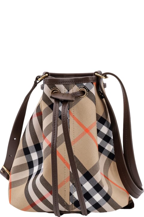 Burberry حقائب توتي لـ السيدات Burberry Bucket Bag