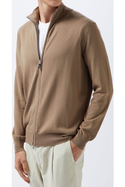 Kangra Coats & Jackets for Men Kangra Beige Cotton Shaved Jacket