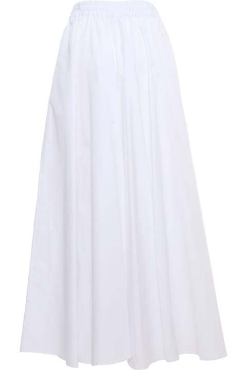 Aspesi Skirts for Women Aspesi White Flared Skirt