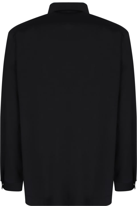Givenchy Sale for Men Givenchy Shirt With Zip Closure And 4g Logo In Wool