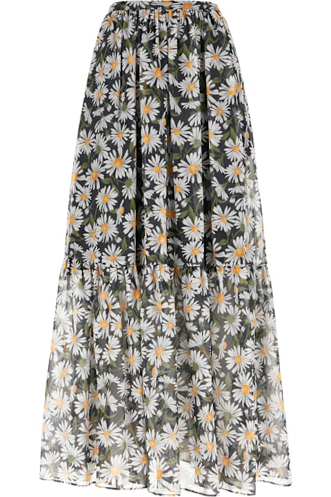 Weekend Max Mara for Women Weekend Max Mara Printed Silk Skirt