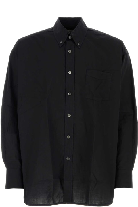 Our Legacy for Men Our Legacy Black Voile Borrowed Bd Shirt