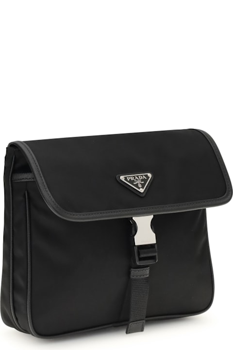 Homeware Prada Re-nylon And Saffiano Shoulder Bag