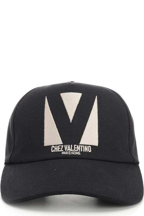 Homeware Valentino Garavani Cotton Baseball Hat