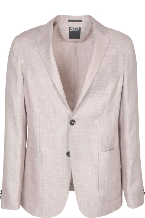Zegna Coats & Jackets for Women Zegna Zegna Wool-linen Beige Blazer