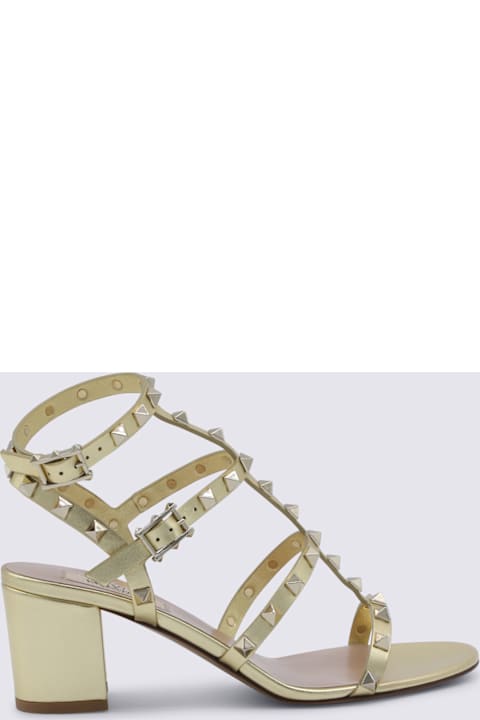 Valentino Garavani Gold Sandal