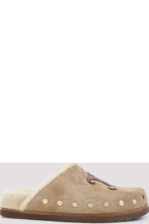 Celine Triomphe Wedge 15mm Mules