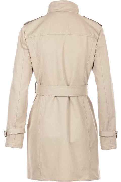 Fay Coats & Jackets for Women Fay Virginia Trench Coat In Cotton Twill