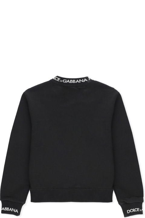 Sweaters & Sweatshirts for Boys Dolce & Gabbana Cotton Sweatshirt